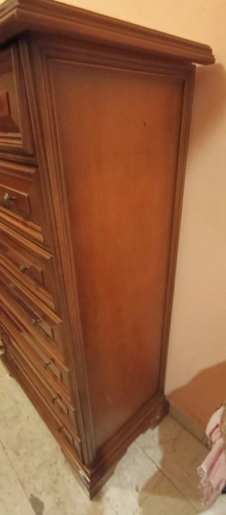 Cassettiera Settimino Legno Marrone