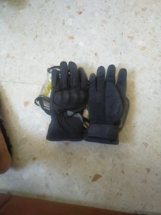 Guantes de moto Bering negros
