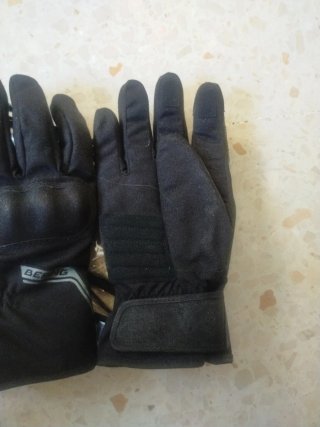 Guantes de moto Bering negros