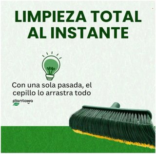 Cepillo para césped artificial
