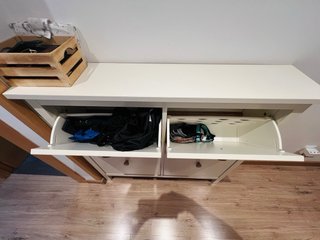Zapatero Ikea Gullaberg Blanco