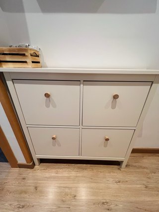 Zapatero Ikea Gullaberg Blanco
