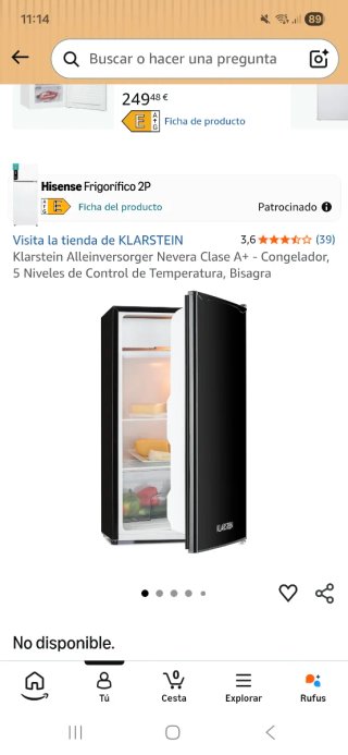 Nevera pequeña Klarstein