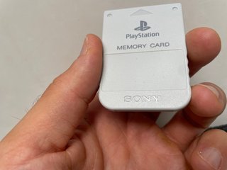 Memory Card Sony Playstation 1 Ps1 Originale Grigi
