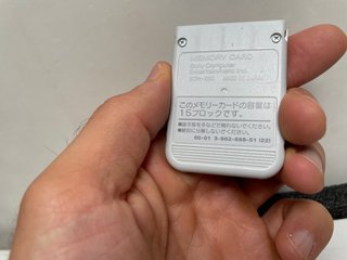 Memory Card Sony Playstation 1 Ps1 Originale Grigi