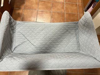 Sofá Ikea Knopparp 2 plazas gris