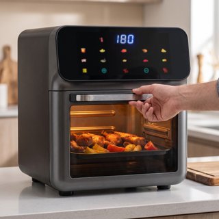 Freidora de aire horno 8,5 L 12 modos con luz
