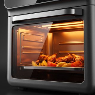 Freidora de aire horno 8,5 L 12 modos con luz