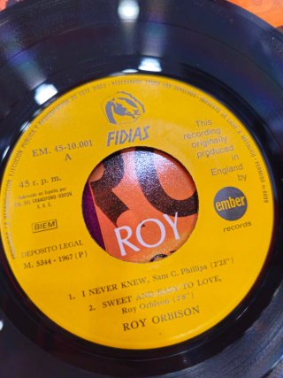 Vinilo Roy Orbison - EM 45-1001
