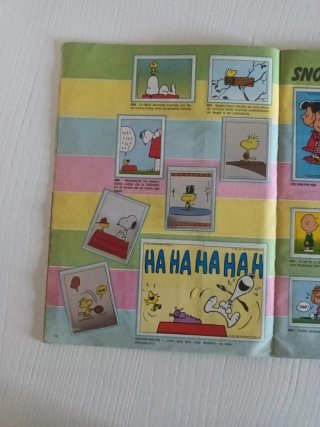 ALBUM CROMOS SNOOPY