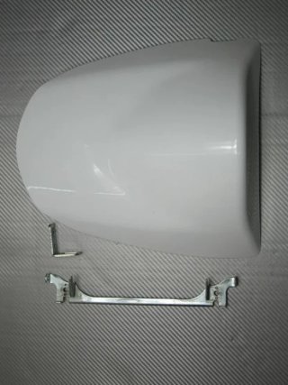 TAPA ASIENTO KAWASAKI ZX-6R ZX6R 2003-2004 BLANCO