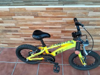 Bicicleta EXPERT JUNIOR 14 Amarilla