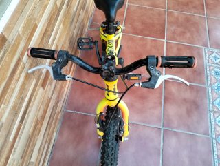 Bicicleta EXPERT JUNIOR 14 Amarilla