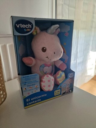 Peluche Unicornio Cantarín Vtech Baby NUEVO