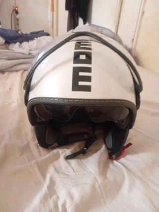 Casco Moto Momo Design Blanco
