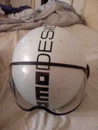 Casco Moto Momo Design Blanco