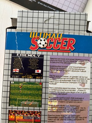 Ultimate Soccer para Sega Game Gear