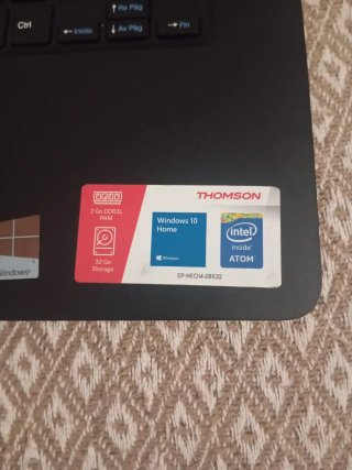 Ordenador Thomson Negro Nuevo Sin Usar