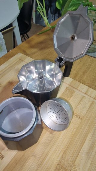 Cafetera Italiana Monix 3 Tazas como nueva
