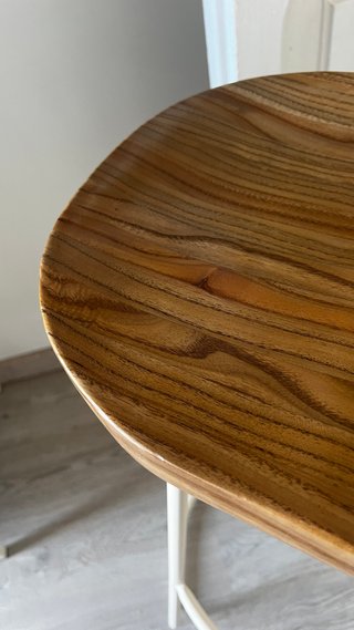 Taburete Alto Mel Northdeco Madera y Metal