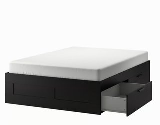 Cama IKEA BRIMNES 160x200 + Somier LONSET