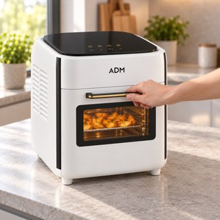 Horno freidora de aire 15 L 1400 W con visor