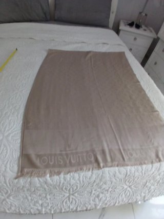 Foulard Louis Vuitton Beige/Oro