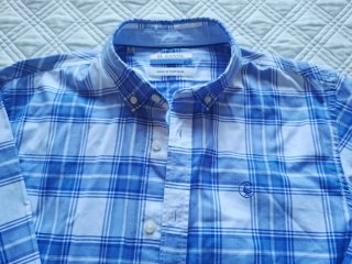 Camisa El Ganso Azul y Blanca Talla M