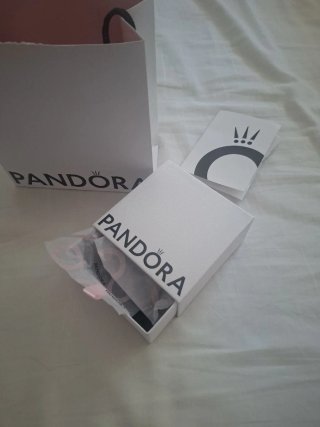 Pandora  Pulsera Plata stich y corazon niña