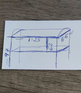 Cuna de madera con colchón