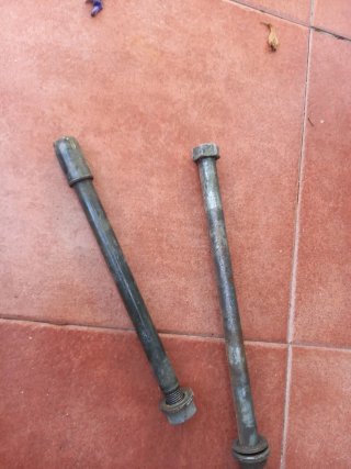 Ejes Ruedas Derbi GPR 50cc Antigua