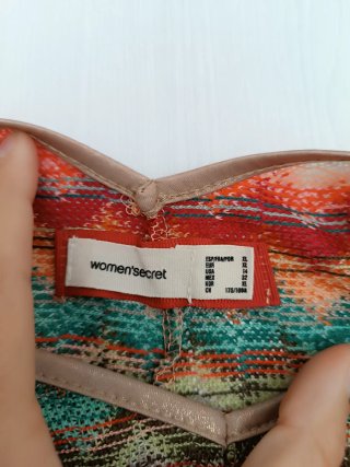 Mono corto Women'Secret tirantes estampado