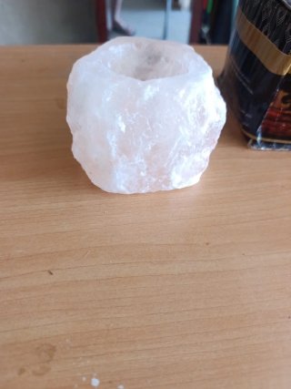 Lámpara de sal natural