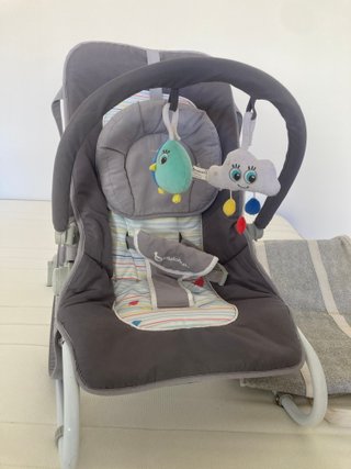 Hamaca bebé Badabulle gris