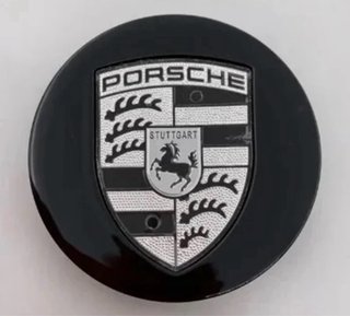 4x Tapabujes llantas Porsche 76mm