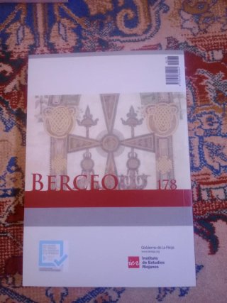 portada del número 178 de la revista Berceo