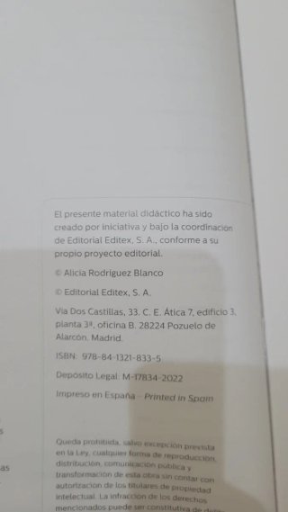 Libros de texto para el colegio 3 ESO