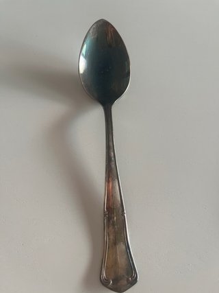 Cubiertos chapados en plata