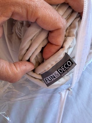 Colcha Boutí Fun&Deco Beige Cama 1.80