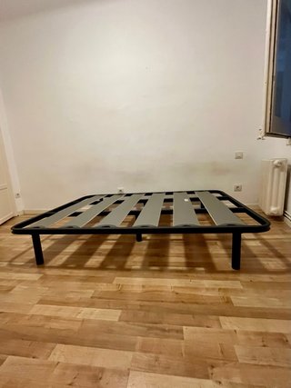 Base Cama 190x135 Metal/Madera