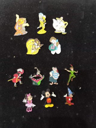Lote Pins Disney