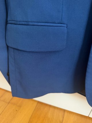 Traje azul juvenil SOLO UN USO