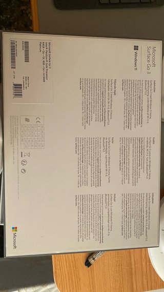 Microsoft Surface Go 3 Plata