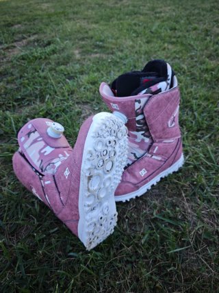Botas de Snowboard DC Search Rosa Camuflaje 39