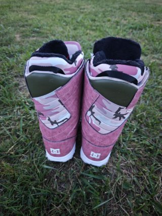 Botas de Snowboard DC Search Rosa Camuflaje 39