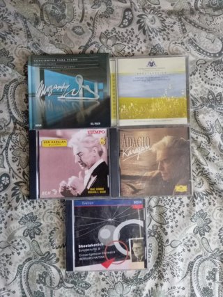 Lote 5 CDs Música Clásica