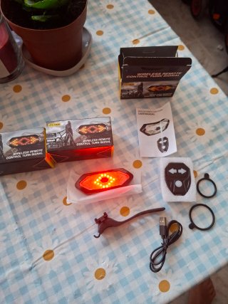 Luces Intermitentes Inalámbricas para Bicicleta