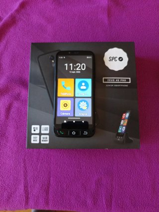 Smartphone SPC Zeus 4G Pro 64GB Negro