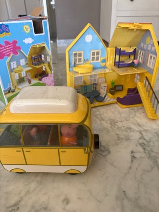 Casa y Coche Peppa Pig