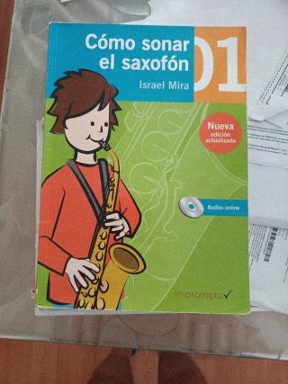 Libro Cómo sonar el saxofón 1
